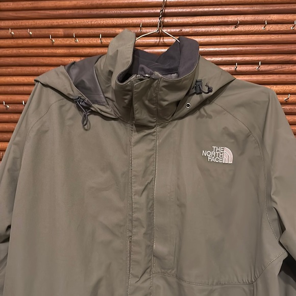 North Face Mens Gore Tex Apex Flex Jacket All Weather Waterproof Hooded olive L - Picture 3 of 17